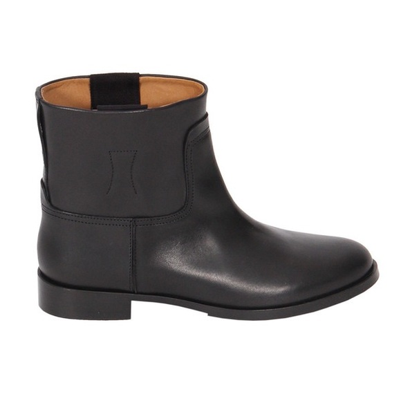 Rag & Bone Holly Ankle Boot Black Leather NWT - Picture 1 of 8